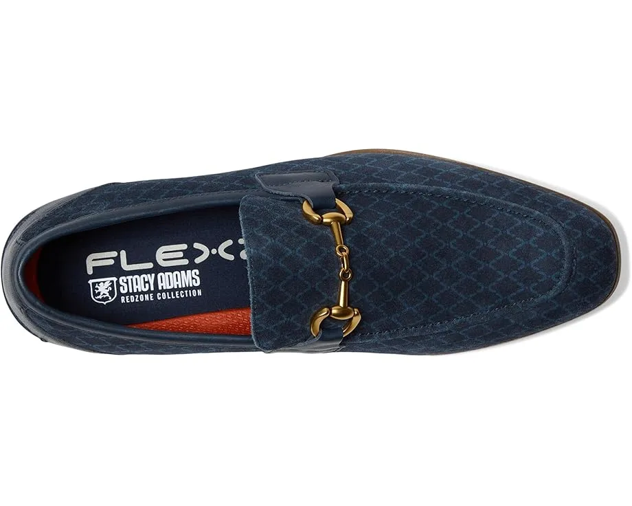 Оксфорды Stacy Adams Brinkley Moc Toe Slip-On, Navy — фото 2