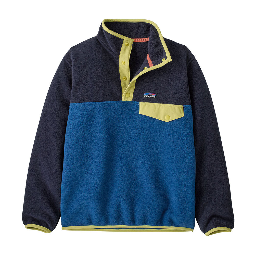 

Легкая флисовая толстовка Patagonia Synchilla Snap-T (детская), Clement Blue
