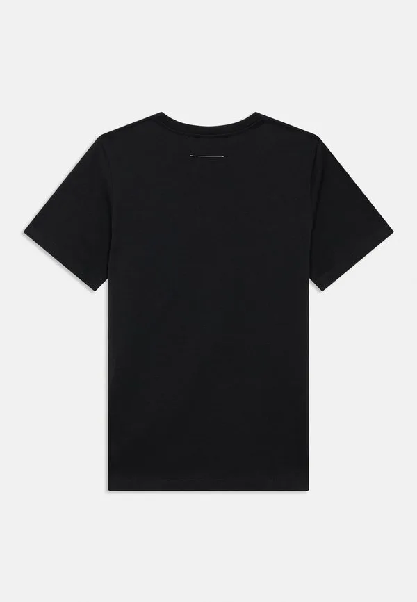 Базовая футболка унисекс Mm6 Maison Margiela, Black — фото 2