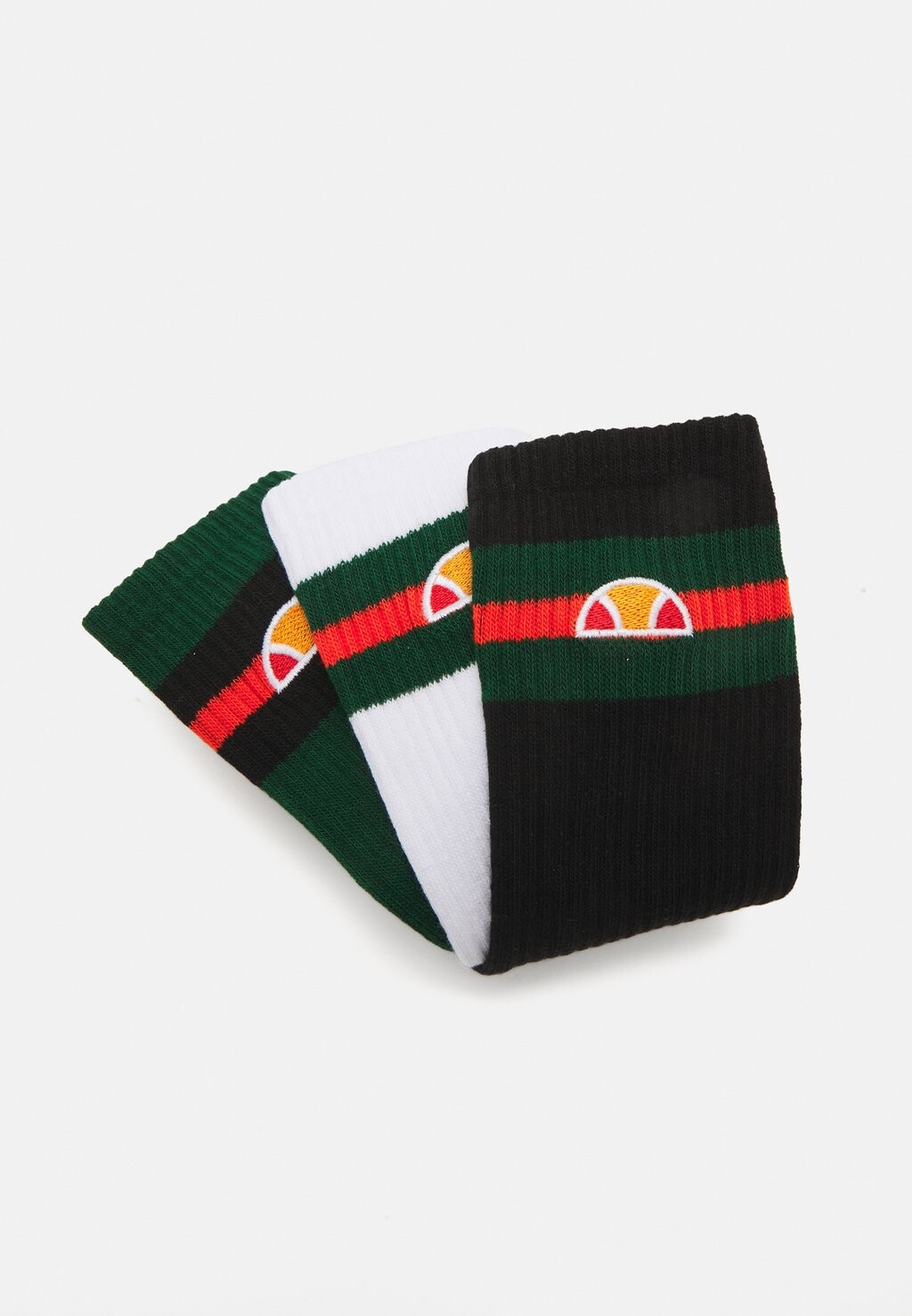 

Носки NEREO UNISEX 3 PACK Ellesse, темно-зеленый
