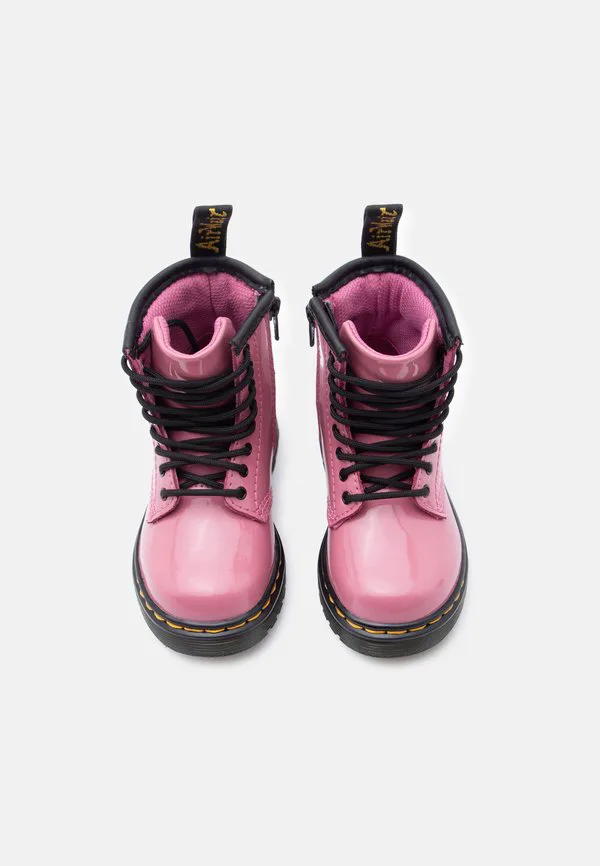 1460 8-луночные ботинки унисекс на шнуровке Dr. Martens, Pink — фото 4