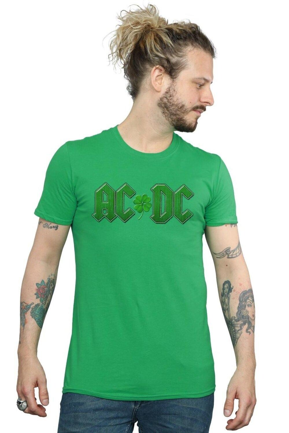 

Футболка с логотипом Shamrock AC/DC, зеленый