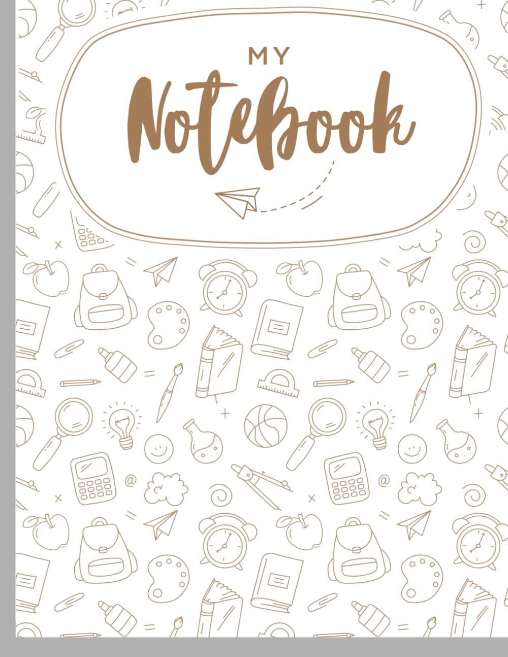 

Blank white sketchbook for kids, no lines or margins .LayFlat Sketchbook - 11 x 8.5 Inches - (Spanish Edition) (Independently published)