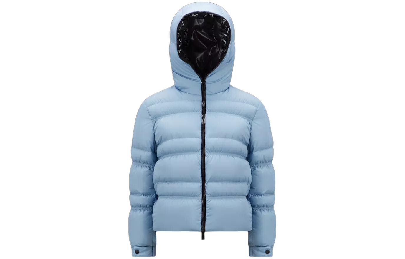 

Пуховик женский синий Moncler