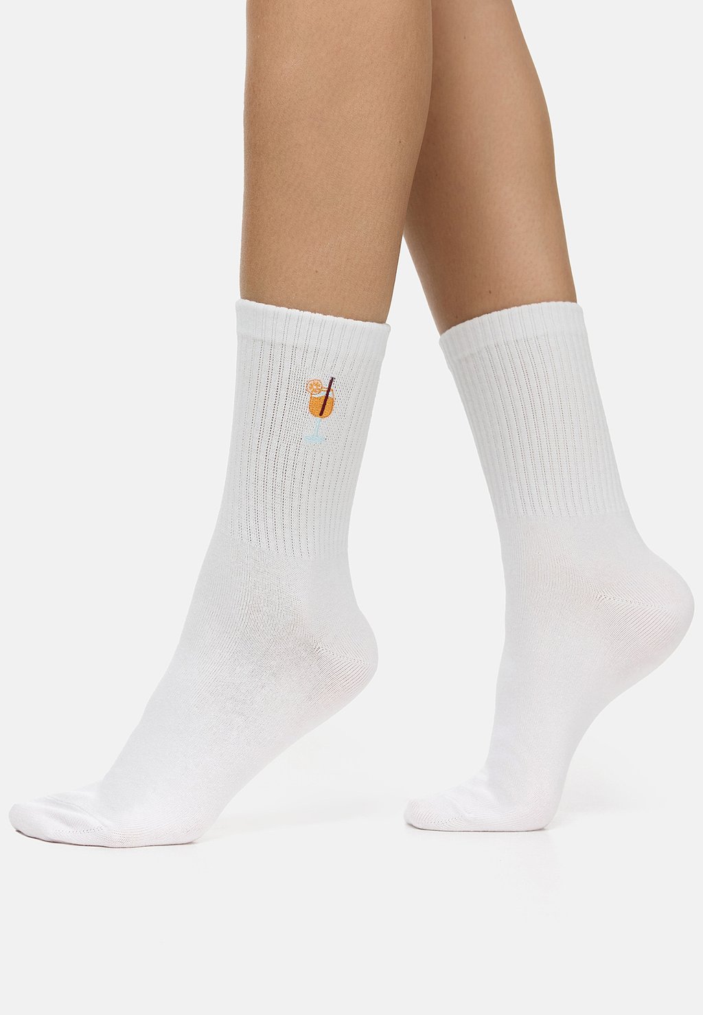 

Носки 8-PACK MOTIV STATEMENT TENNIS NUR DIE, неоновый оранжевый