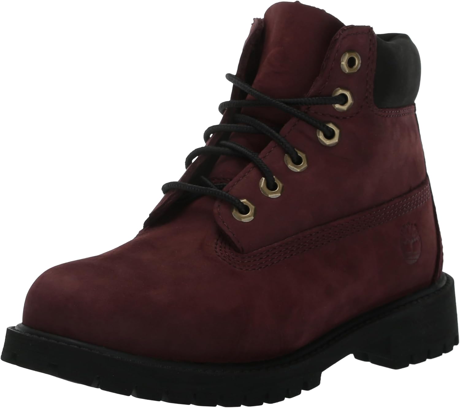 

Ботинки Timberland для мальчиков 6 премиум водонепроницаемые (для маленьких детей), бордовый