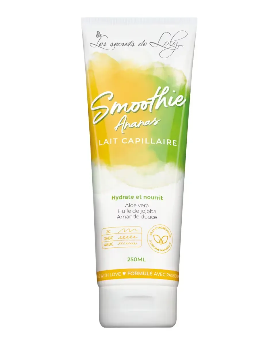 Питательное молочко для волос Smoothie Ananas 250 мл Les Secrets De Loly