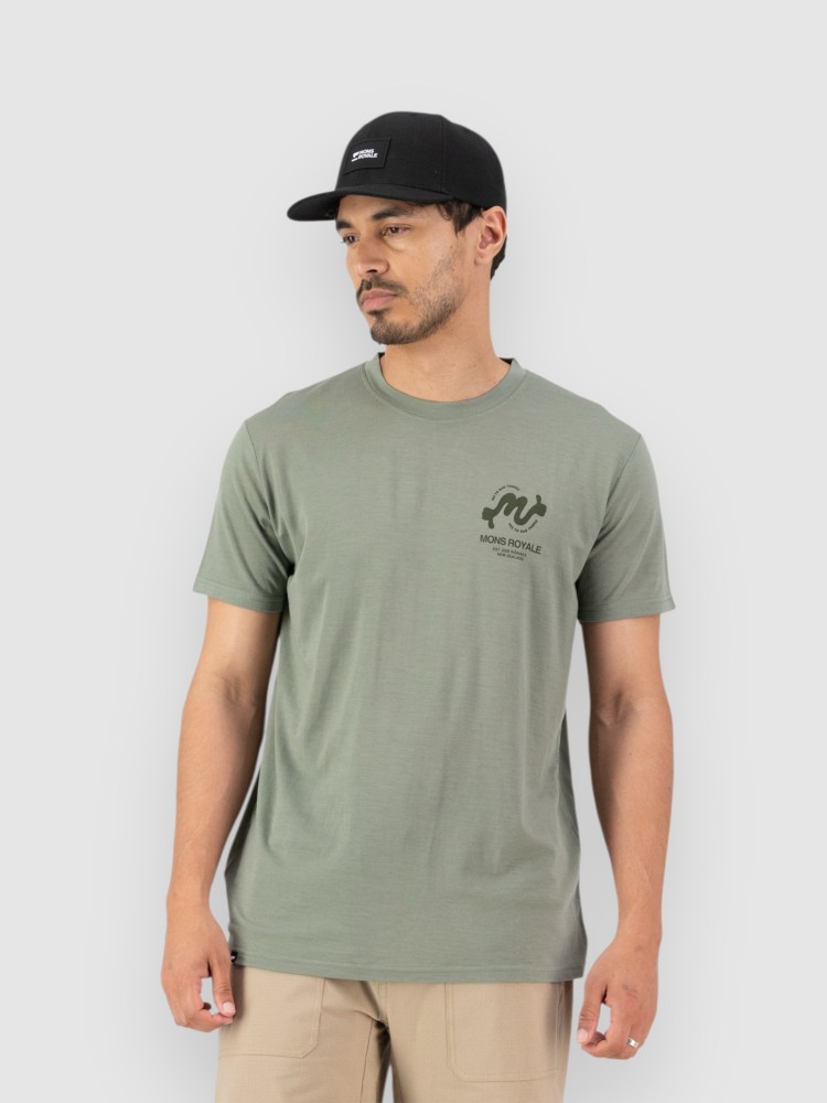 

Функциональная рубашка Mons Royale Icon Merino Classic Funktionsshirt, willow, Серый, Функциональная рубашка Mons Royale Icon Merino Classic Funktionsshirt, willow