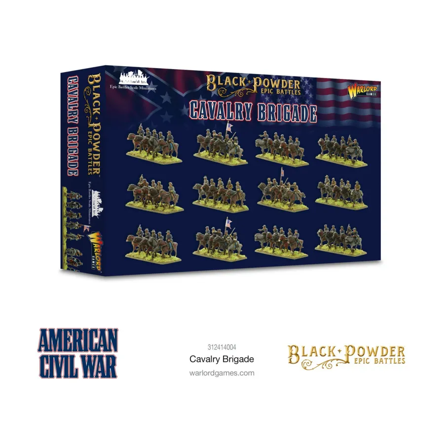 

Кавалерийская бригада, Black Powder - Epic Battles - American Civil War (15mm)
