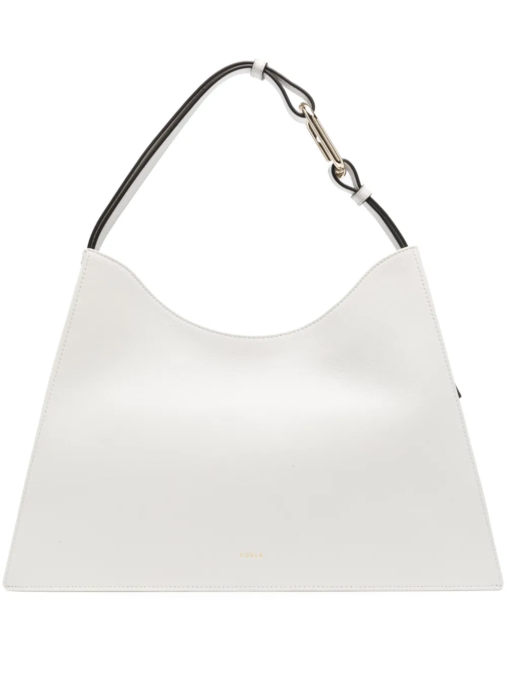 

Сумка на плечо с тисненым логотипом Furla, нейтральный