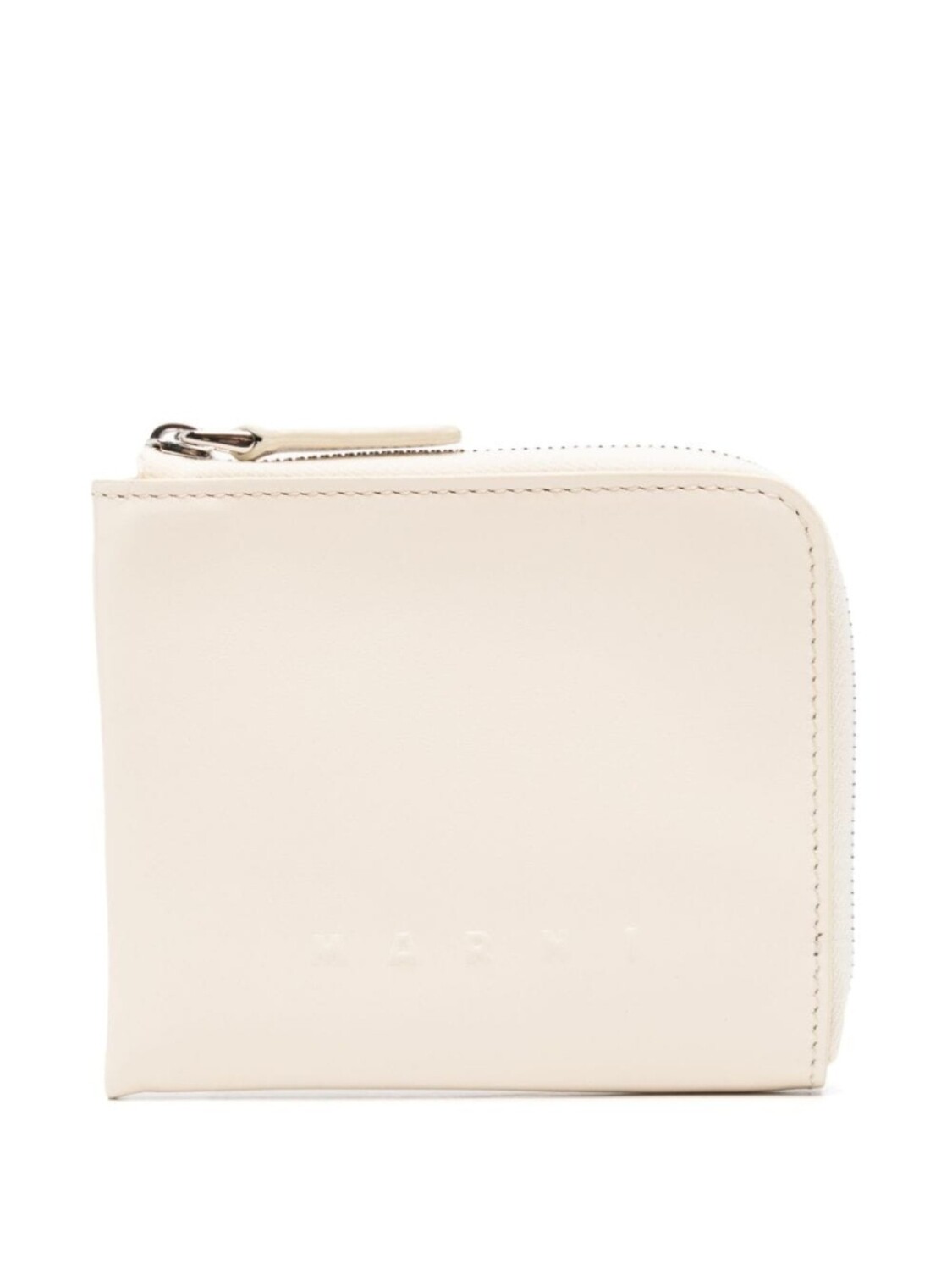

Marni кошелек с тисненым логотипом, нейтральный цвет