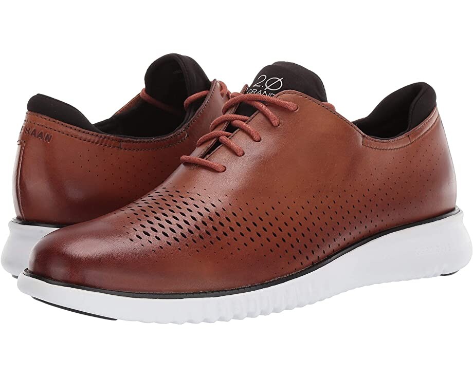 

Оксфорды 2.Zerogrand Laser Wing Oxford Cole Haan, британский тан