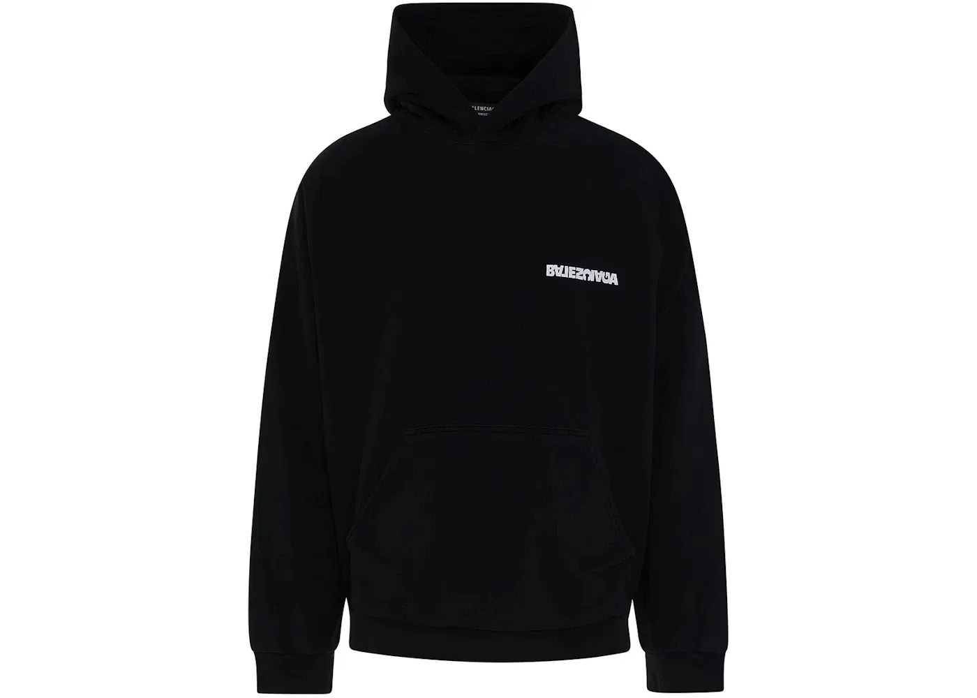 Мужской худи свободного кроя Balenciaga, Black