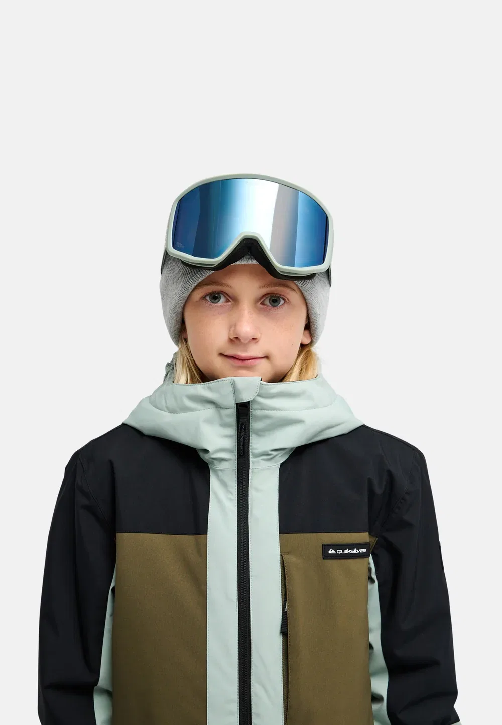 Техническая верхняя одежда Jungen 8-16 | Технические куртки - куртка для сноуборда Quiksilver, Turquoise — фото 3