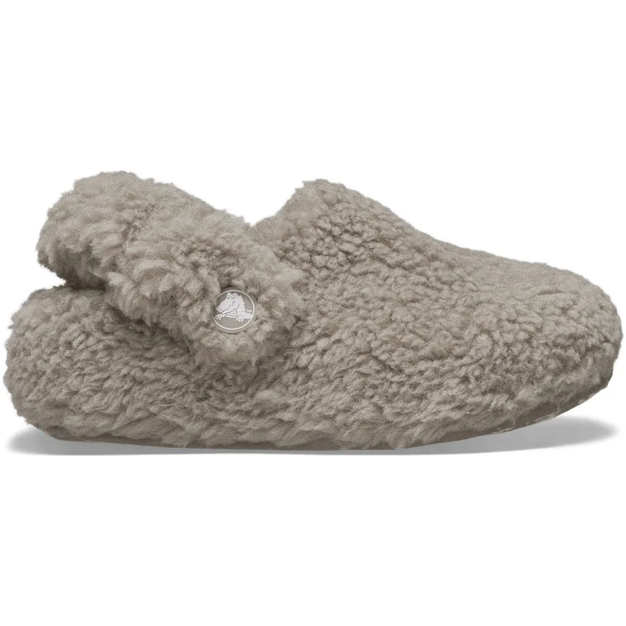 Сабо детские Crocs Toddler Classic Cozzzy Slipper, светло-коричневый