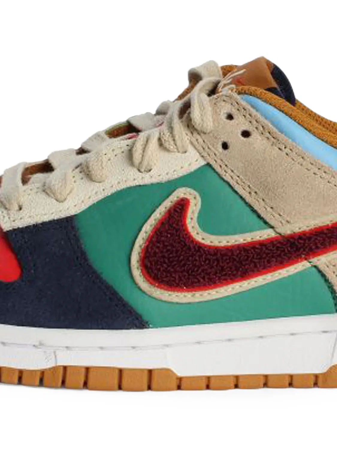Кроссовки Dunk Low Nike Kids, нейтральные цвета — фото 2
