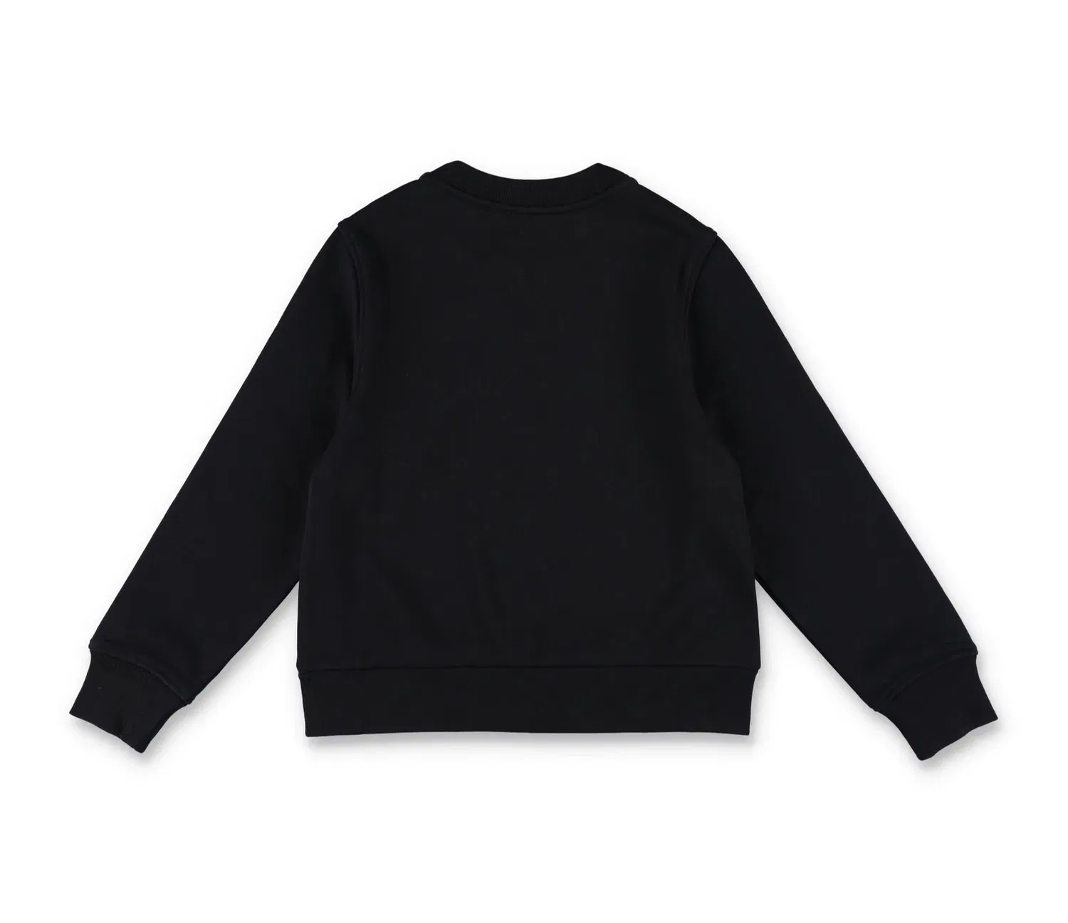 Детский свитшот с принтом Kids Pear Printed Cotton Sweatshirt Burberry, Black — фото 2