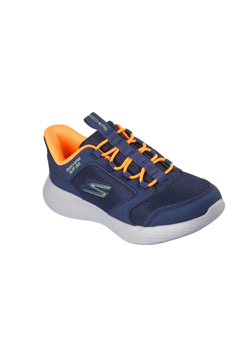 Детские кроссовки с технологией Slip-ins GO RUN 400 V.2 Turbo-Brisk Skechers, Bunt Vitaminorange