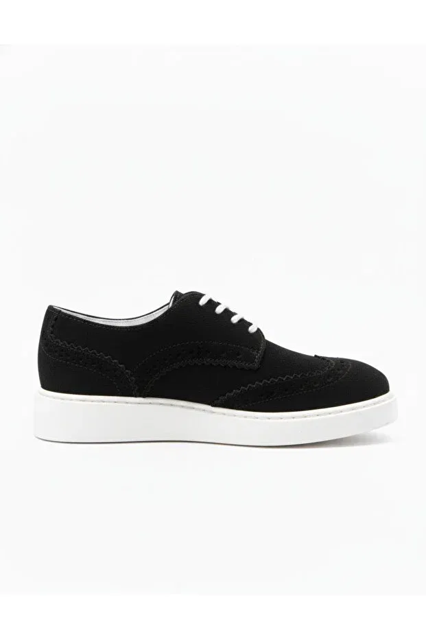 Детские туфли оксфорды для мальчиков из замши Besteps, Black — фото 4