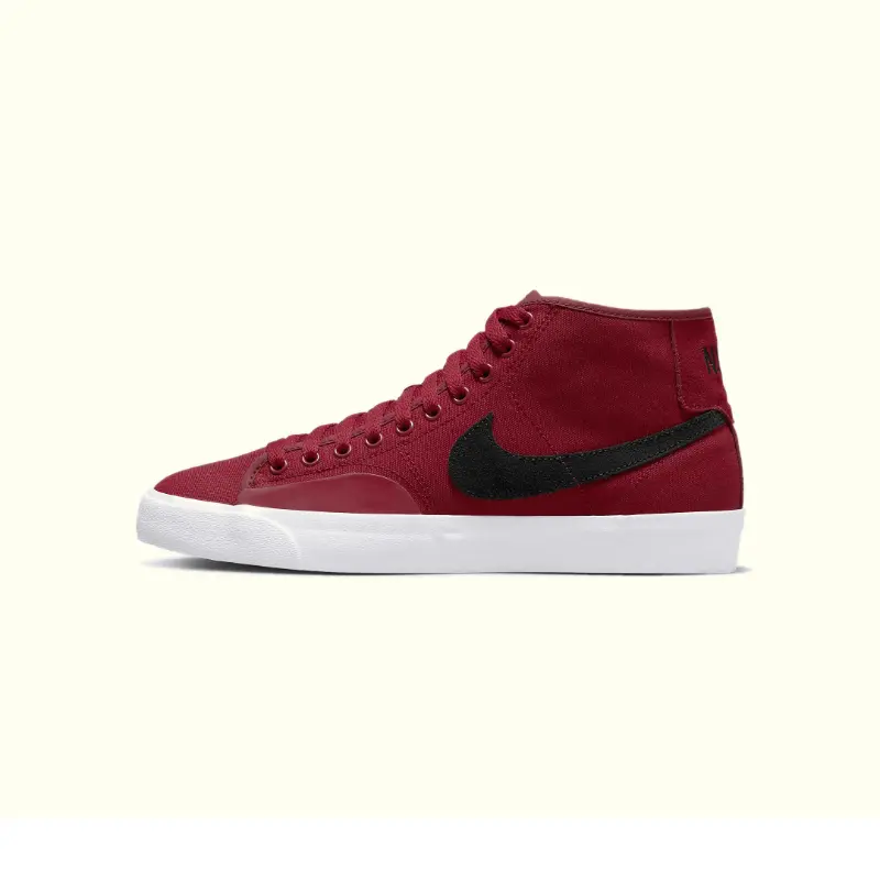 

Кеды Nike SB Court Mid PRM, темно-красный/черный