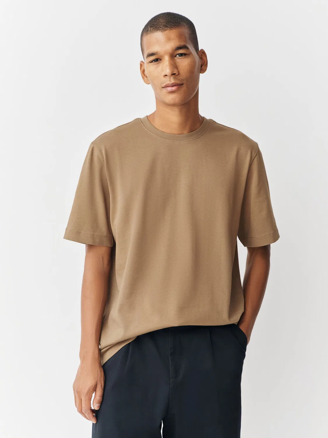 Футболка Regular Fit Heavyweight Next, Stone