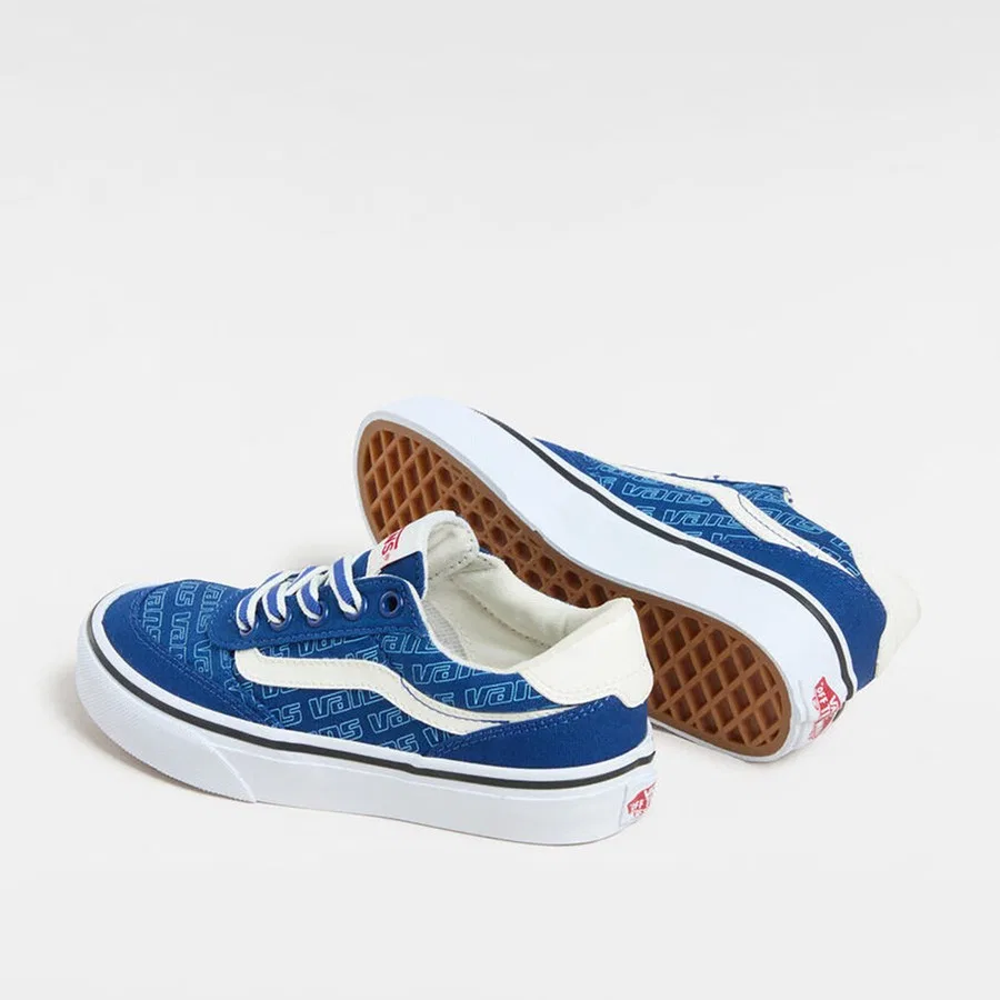 Детские повседневные кроссовки Brooklyn LS Vans, Синий — фото 4