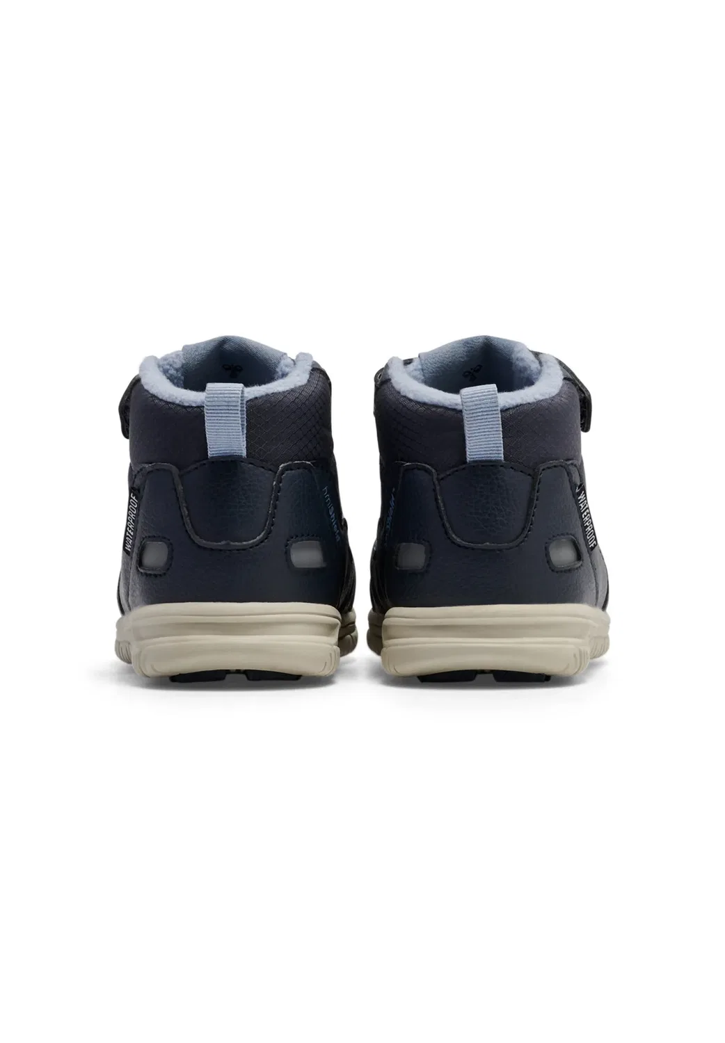 Зимняя обувь Crosslite Mid Tex для младенцев, унисекс - детская обувь Hummel, Ombre Blue — фото 4