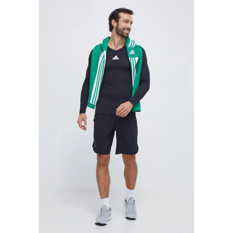 Футболка с длинным рукавом Team Base Tee adidas, Черный — фото 3