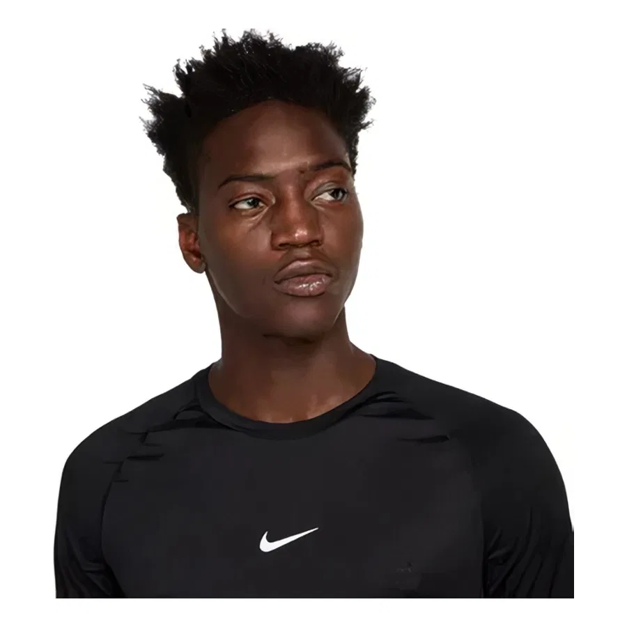 Спортивная футболка с коротким рукавом Nike Pro Dri-FIT Breathe, Черный