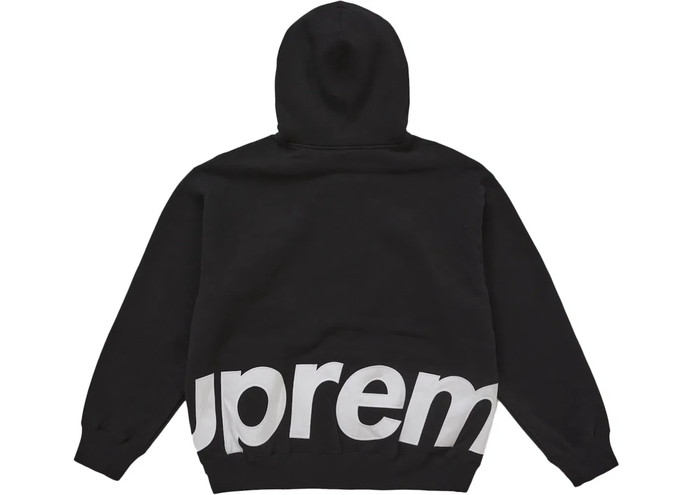 Мужская худи с застежкой-молнией Big Logo Supreme, Black — фото 2