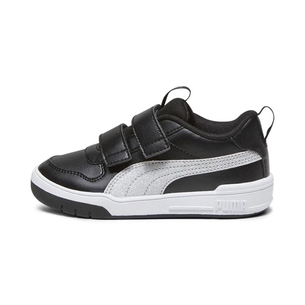 Детские кроссовки для мальчиков с закрытой пяткой Multiflex SL V PS PUMA PUMA Black PUMA Silver — фото 4