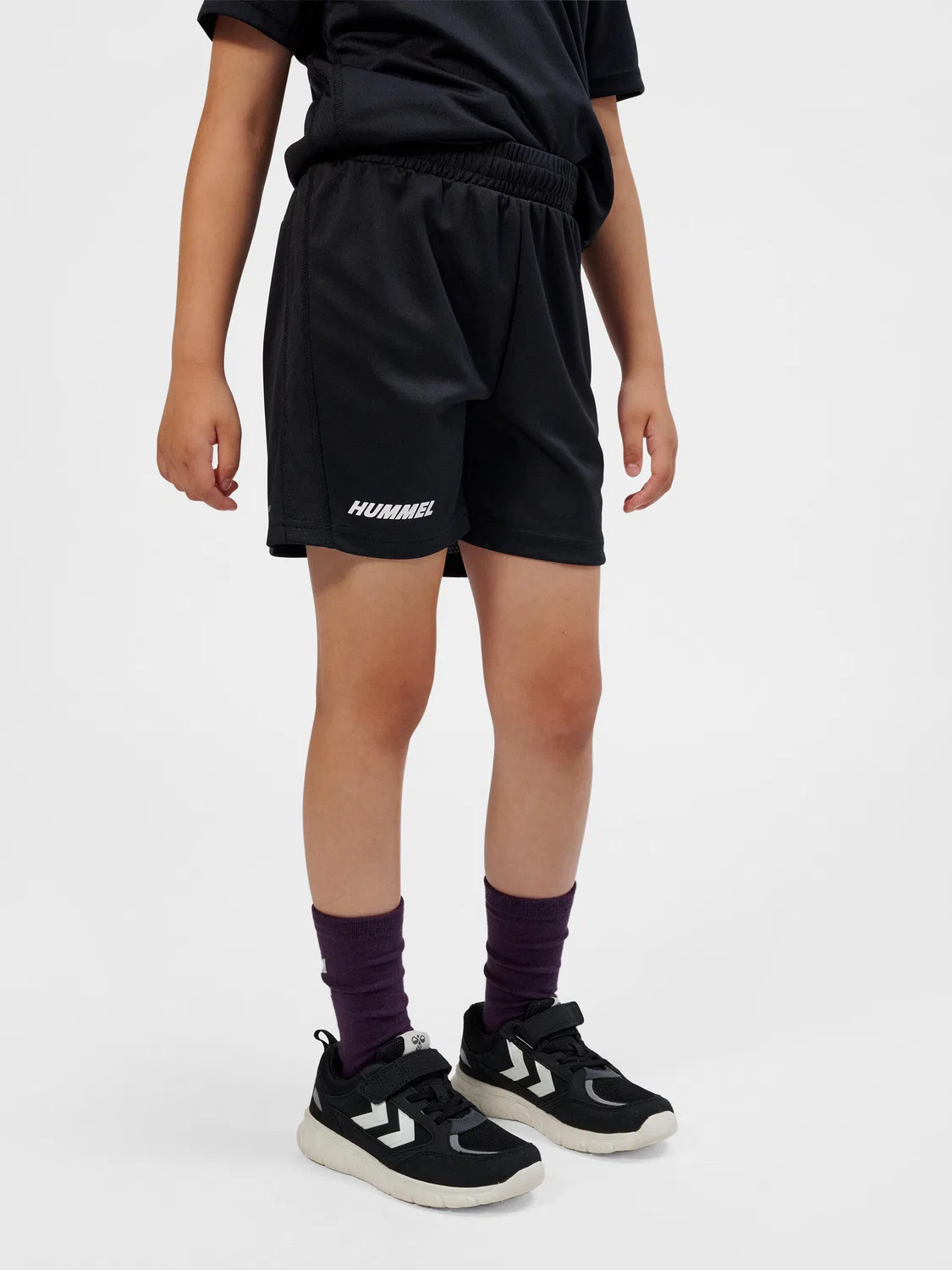 Детские шорты с принтом Hmlmulti Hummel, Schwarz