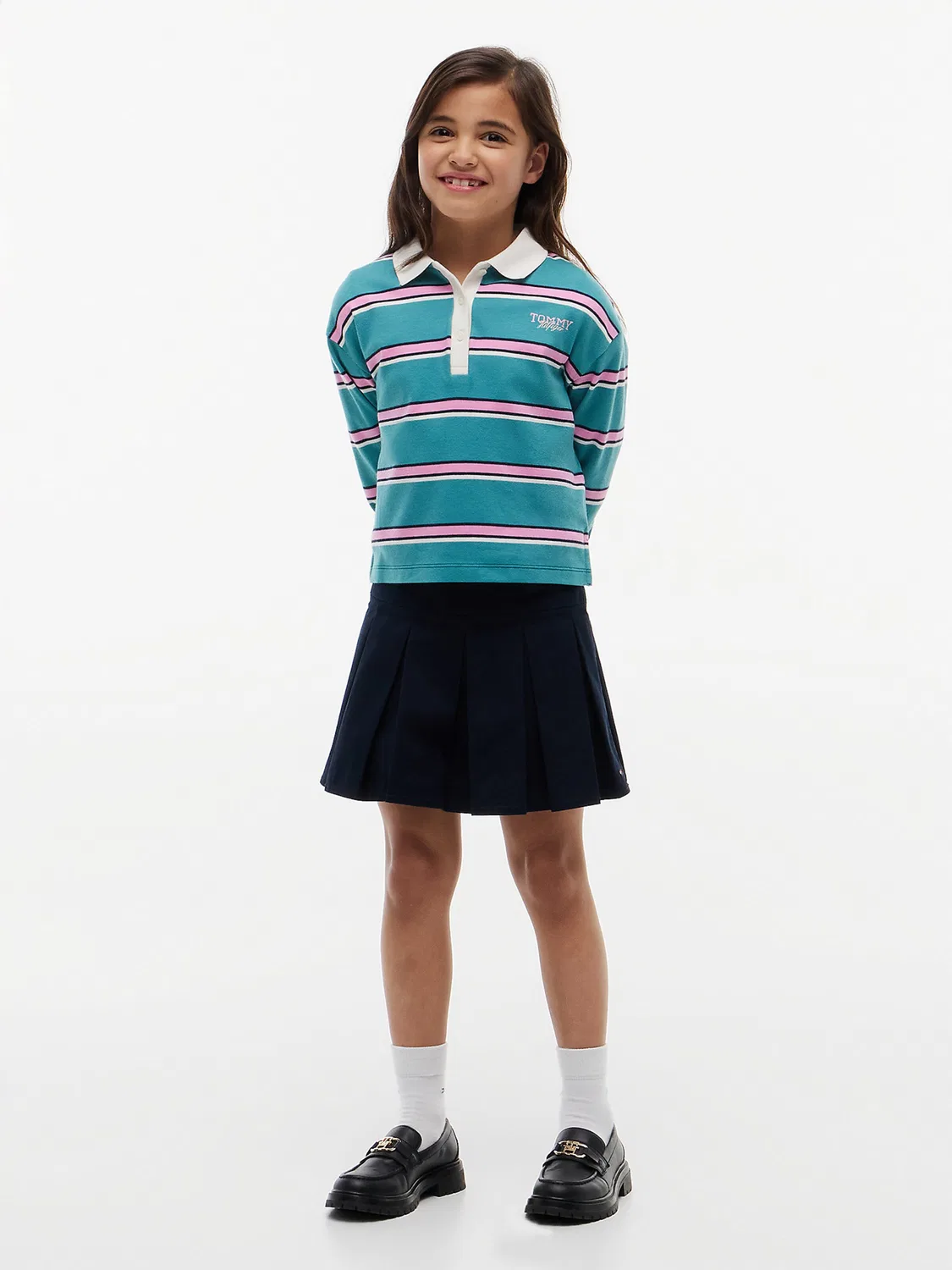 Рубашка Tommy Hilfiger цвета Бетон — фото 3