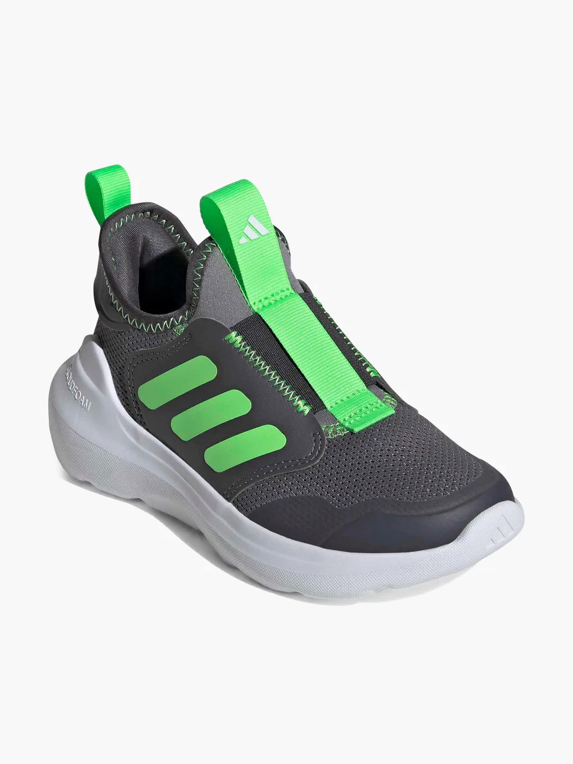 Детские кроссовки slip-on Adidas, серый — фото 2