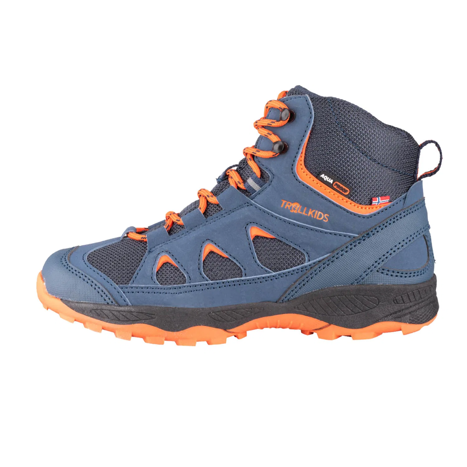 Детские зимние ботинки Femund Trollkids, Kosmosblau Orange