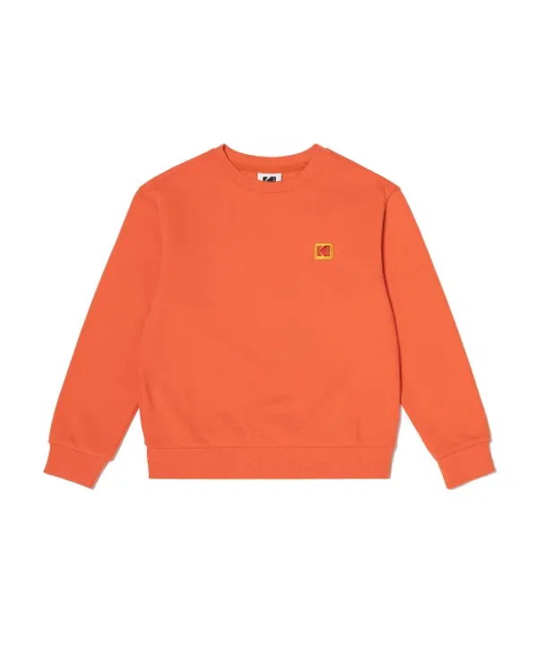 Свитшот с графическим принтом, Regular Fit, Kodak Kids, оранжевый