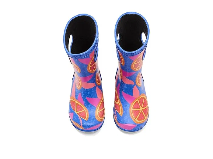 Детские резиновые сапоги Skipper II Summer Fruit Bogs Kids, Blue Multi — фото 3