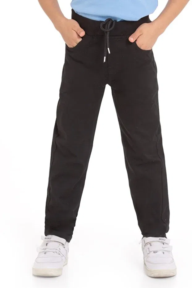 Детские брюки для девочек из хлопка Redbug Kids, Black