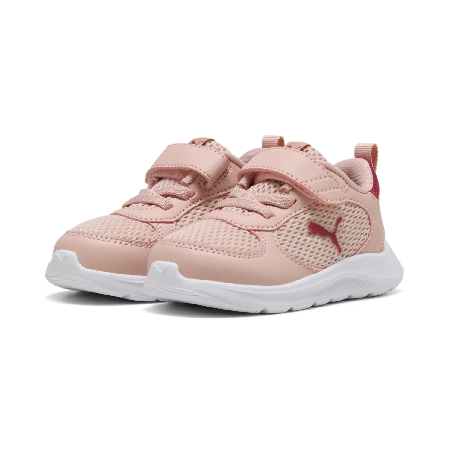 Детские кроссовки с логотипом PUMA Fun Racer 2 AC INF, Rose Quartz-Port-Island Pink