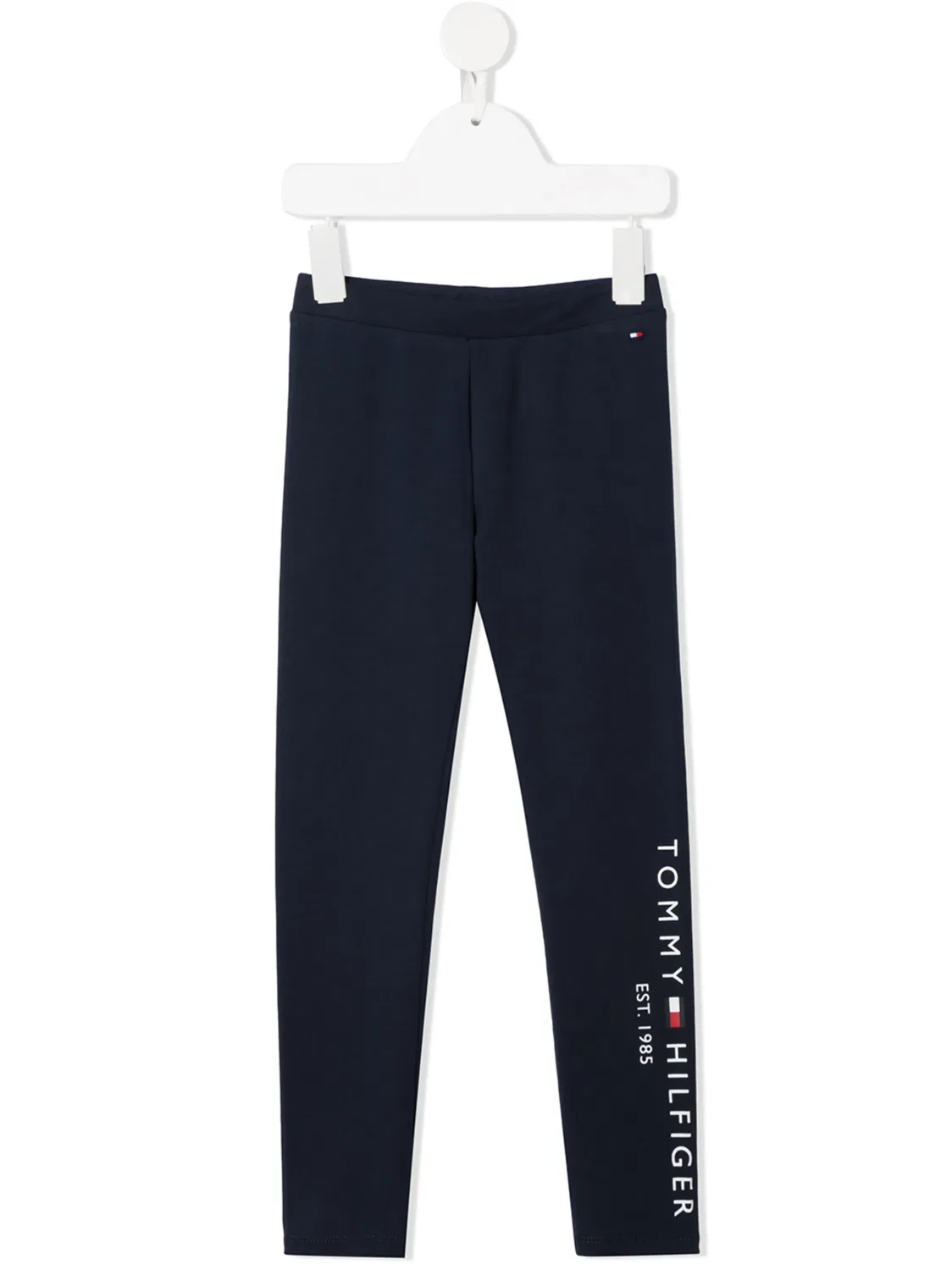 Леггинсы с логотипом Tommy Hilfiger, темно-синий