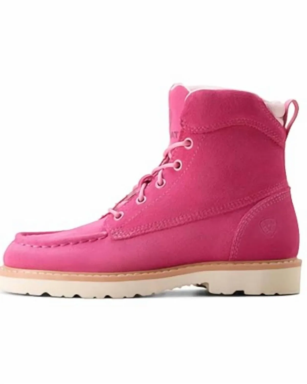 Детские ботинки для девочек ARIAT Kid's Rebar Lift Boot, розовый — фото 2