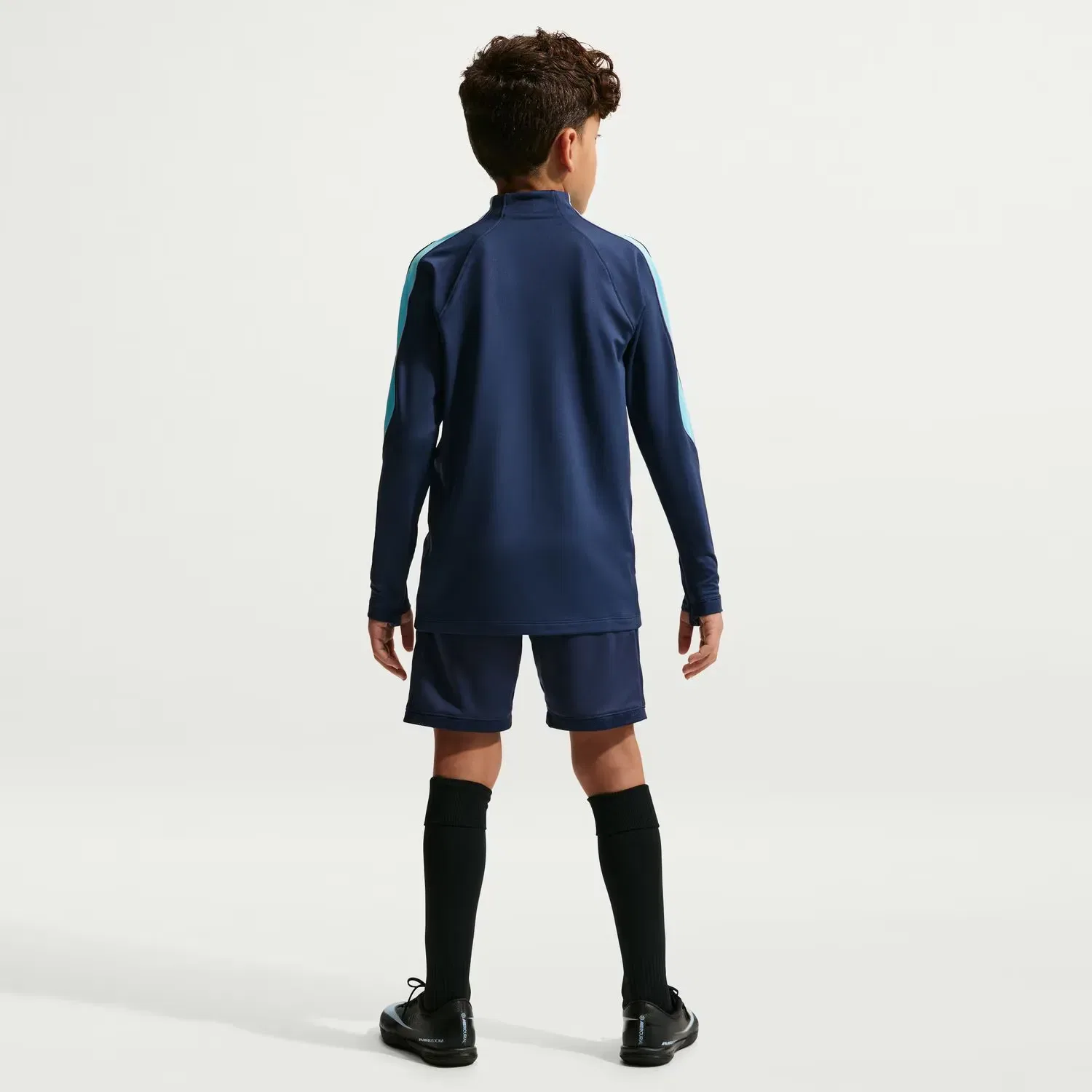 Детские шорты для мальчиков из легкой ткани Academy25 Nike, Синий Морской — фото 2