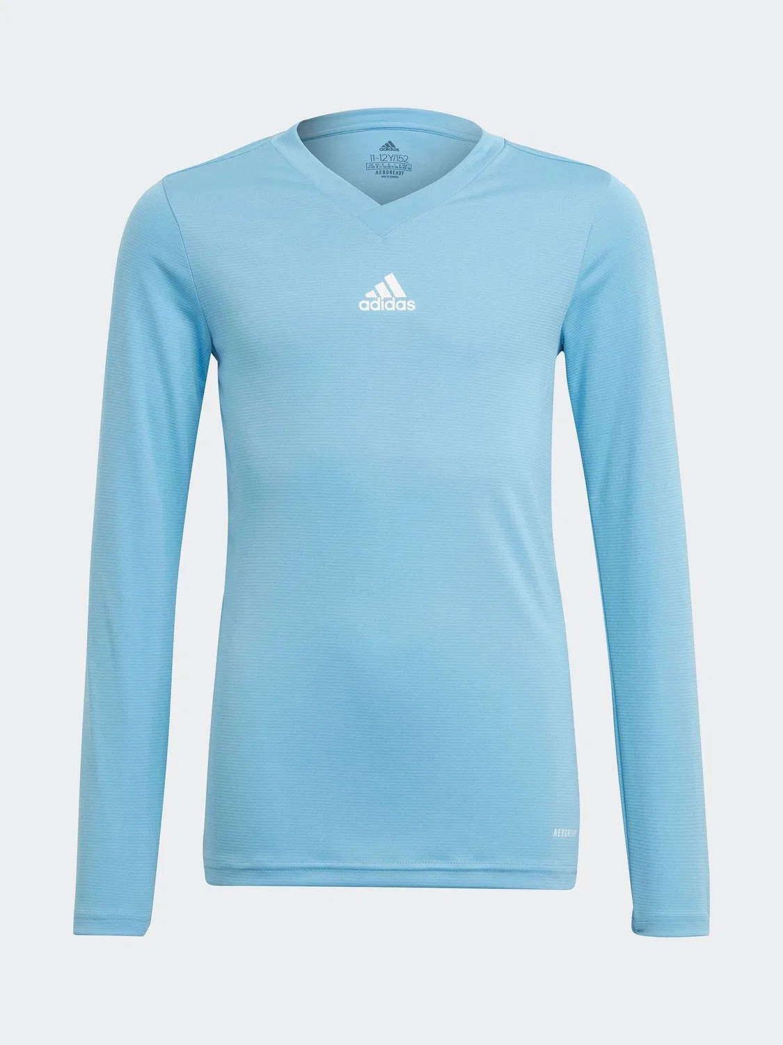 Футболка с длинным рукавом Team Base adidas, светло-голубой