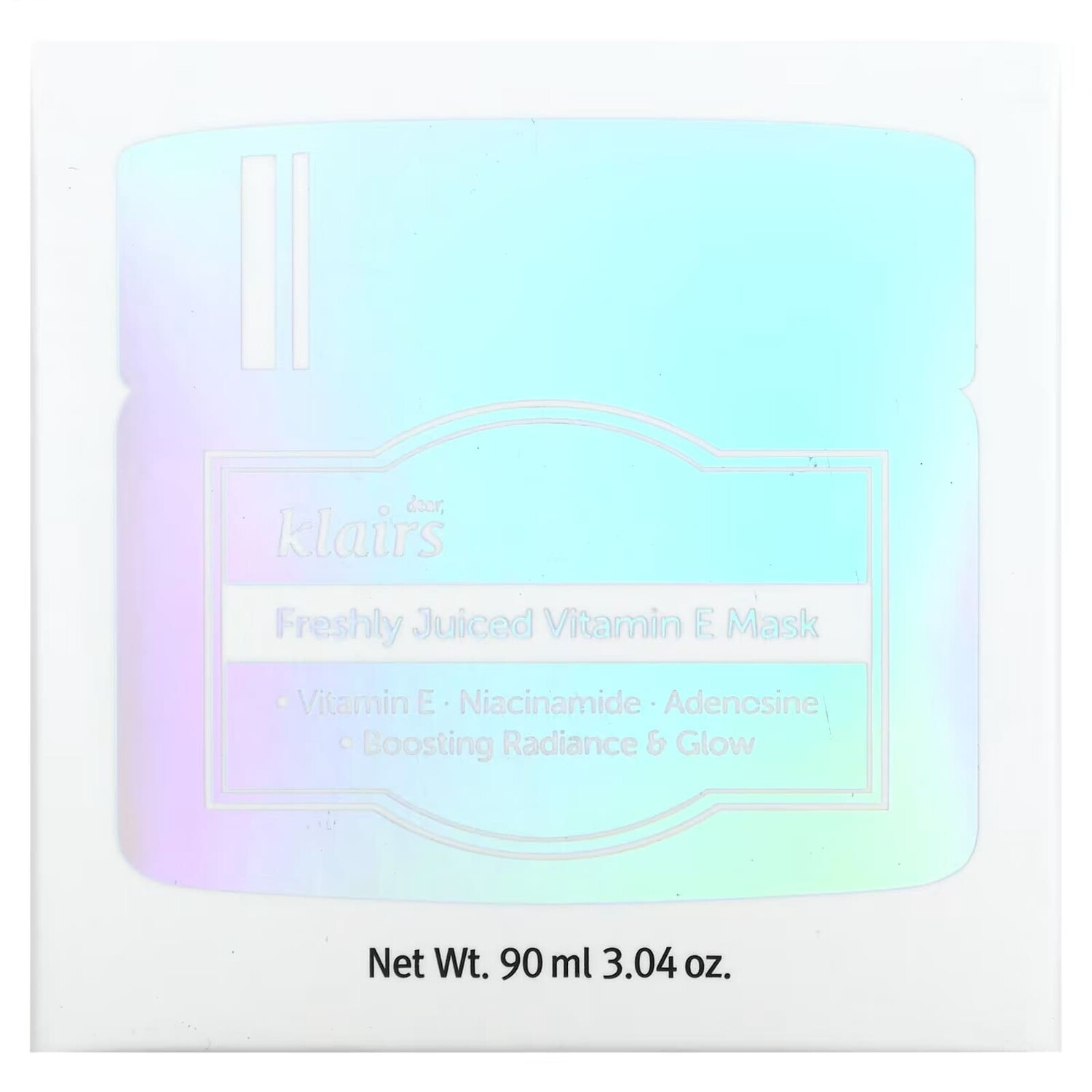Маска для лица ночная с витамином E и ниацинамидом Dear, Klairs Freshly Juiced Vitamin E Mask, 90 мл — фото 4