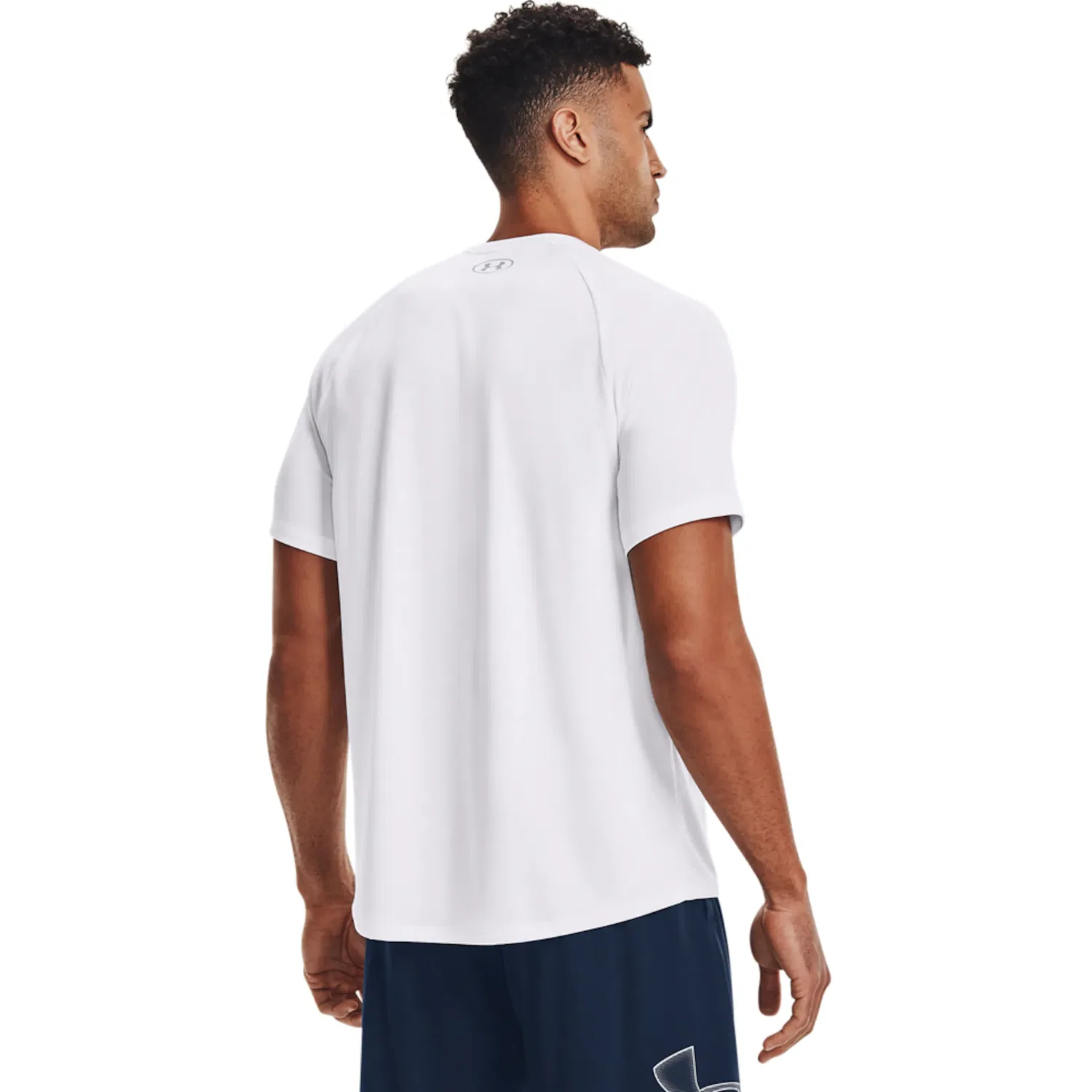 Детская футболка с коротким рукавом UA Tech 2.0 SS Under Armour, White — фото 3