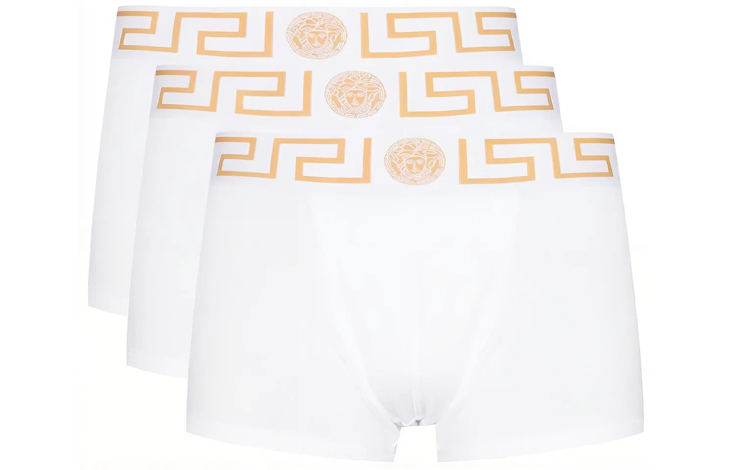 Мужской комплект из 3 боксеров Greca, VERSACE, White