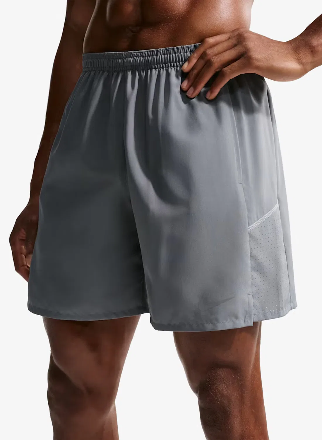 Шорты с технологией Dri-FIT Miler Nike, серый