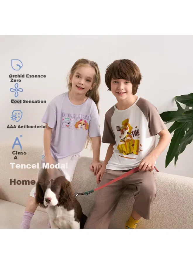 Комплект пижамы с коротким рукавом и бриджами Paw Patrol Aimer Kids, команда Щенячий патруль