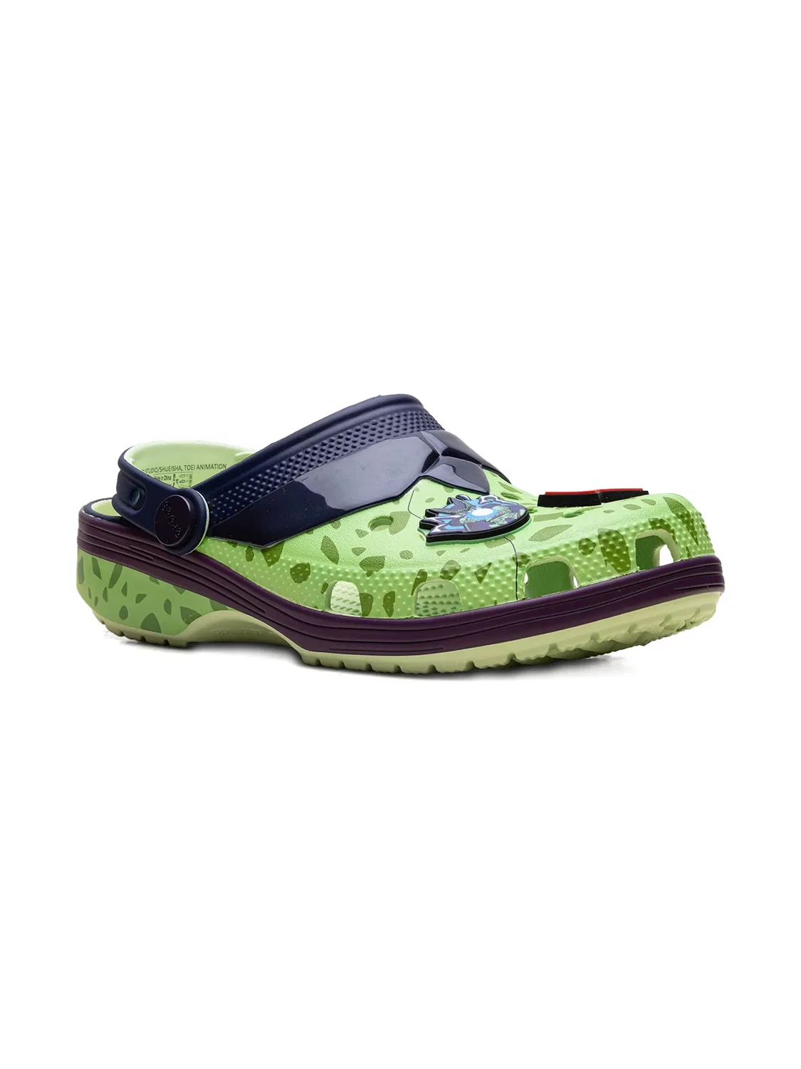 Кроксы DBZ Cell Green/White Crocs, зеленый — фото 3