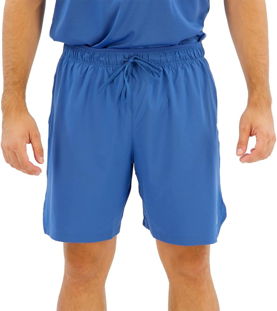 

New Balance мужские шорты Rc Short 7 дюймов, Blue Agate